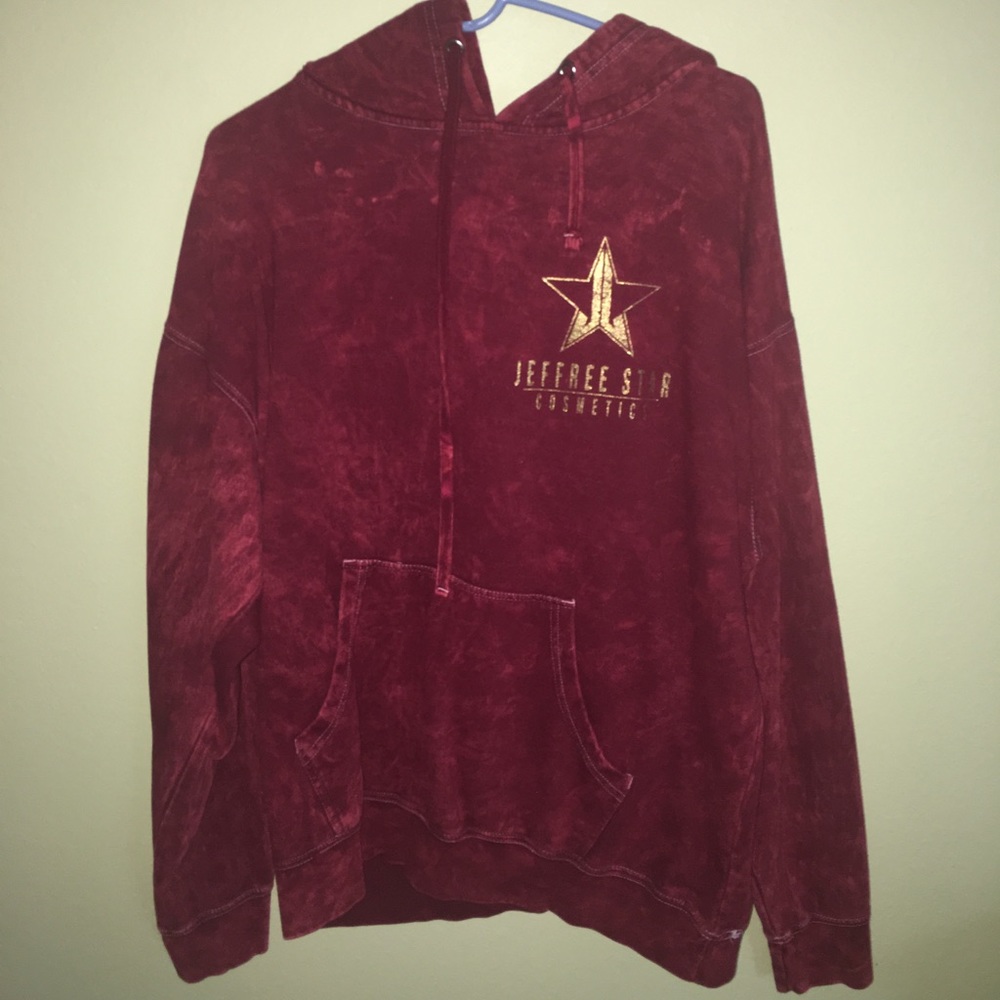 JEFFREE STAR COSMETICS Red Sweatshirt